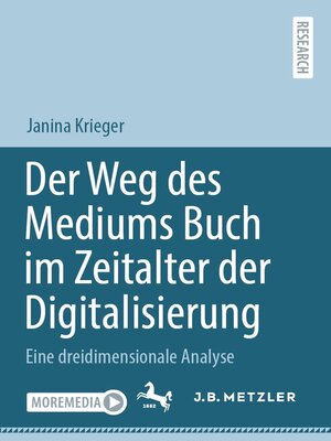 cover image of Der Weg des Mediums Buch im Zeitalter der Digitalisierung